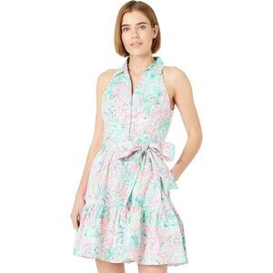 Lilly Pulitzer Trisha Stretch Shirtdress Size 0 B1041-2